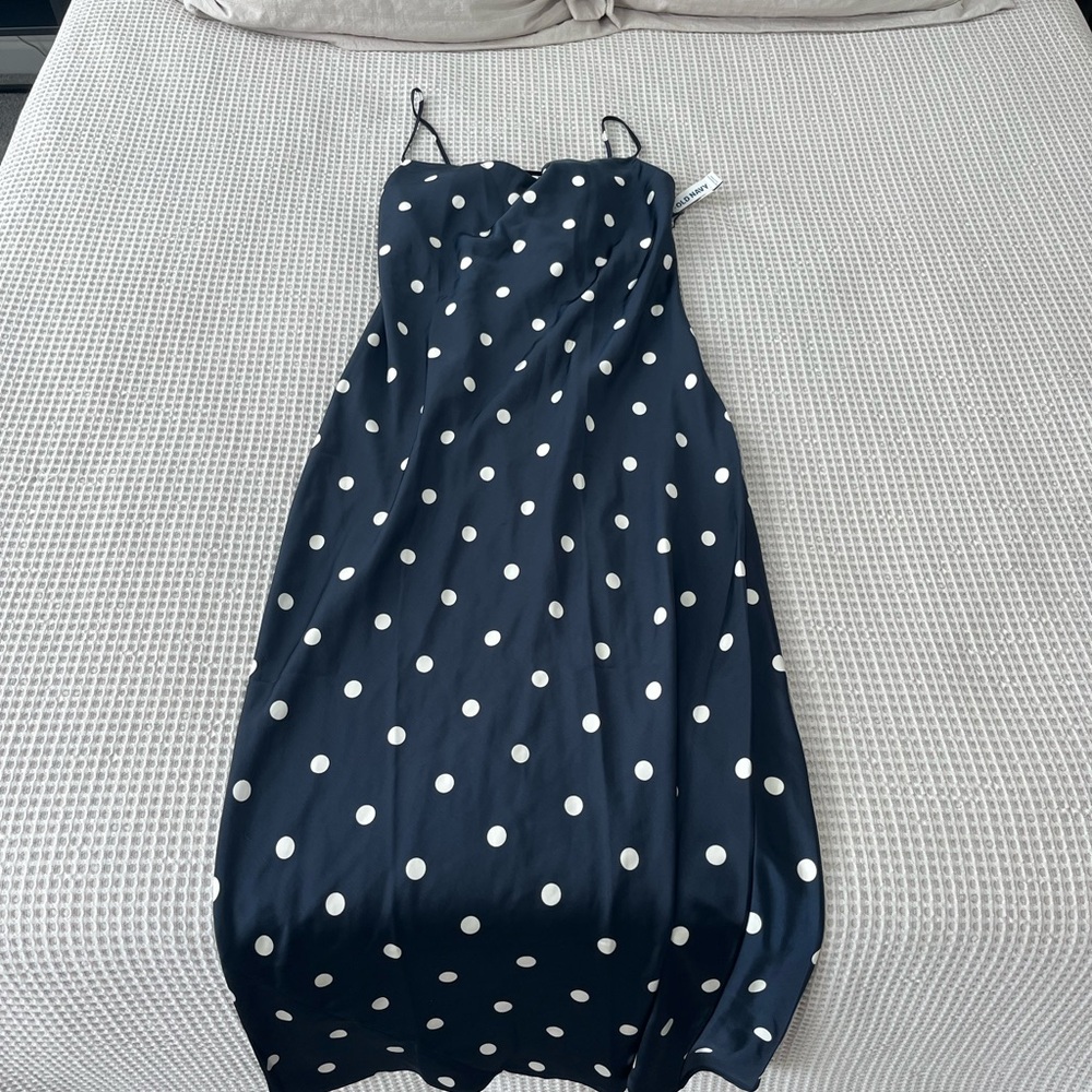Old Navy Polka Dot Maxi Dress